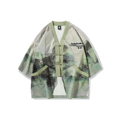LAMLICKA Jackets Unisex Green