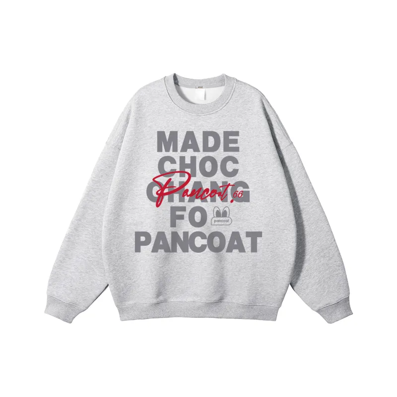 Pancoat Sweatshirt Unisex Burgundy-9