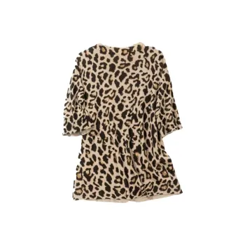 FAWENXIANGZI T Shirt Women's Light Cheetah Print