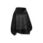 Black (White Print) Fleece-Lined
