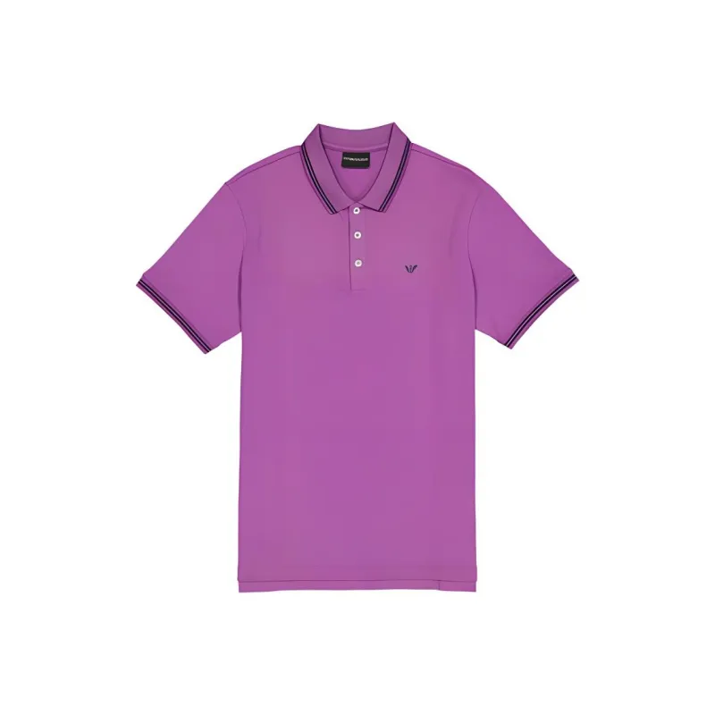 EMPORIO ARMANI Polo Shirt Men's Fuchsia-0