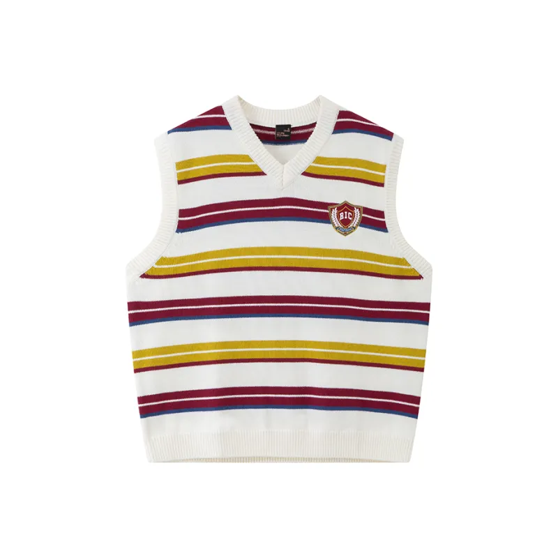 RickyisClown Knitwear Unisex Red White Stripes-0