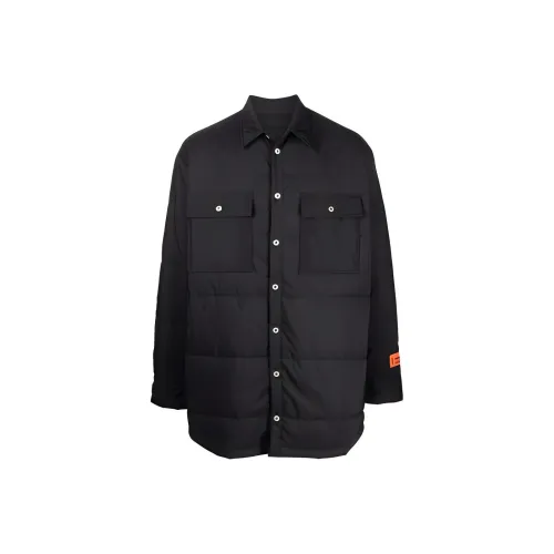 HERON PRESTON Logo patch Padded Jacket