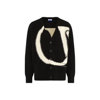 OFF WHITE Wool Cardigan