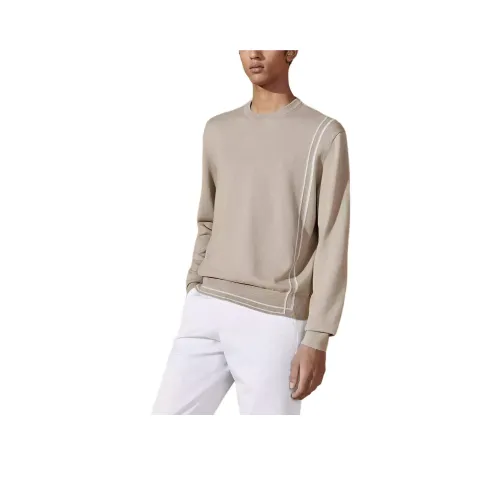 HERMES SS24 Knitwear Men's Sand Yellow