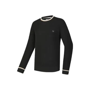 FILA Golf Series SS25 Sweater Men's Pitch Black