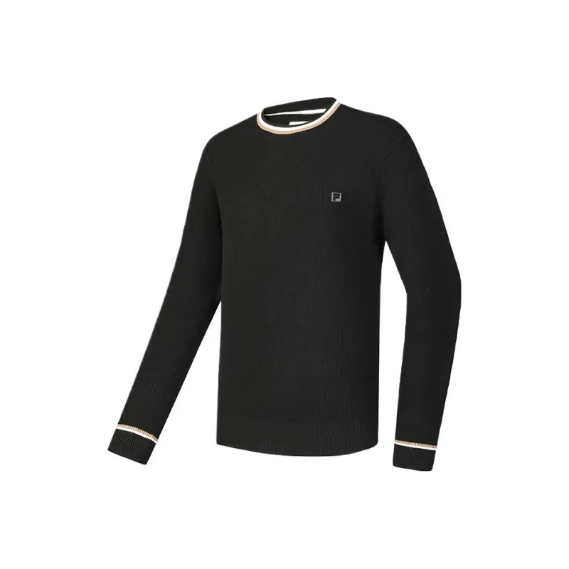 FILA Golf Series SS25 Sweater Men's Pitch Black-0
