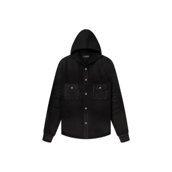 AMIRI Denim Hooded Overshirt