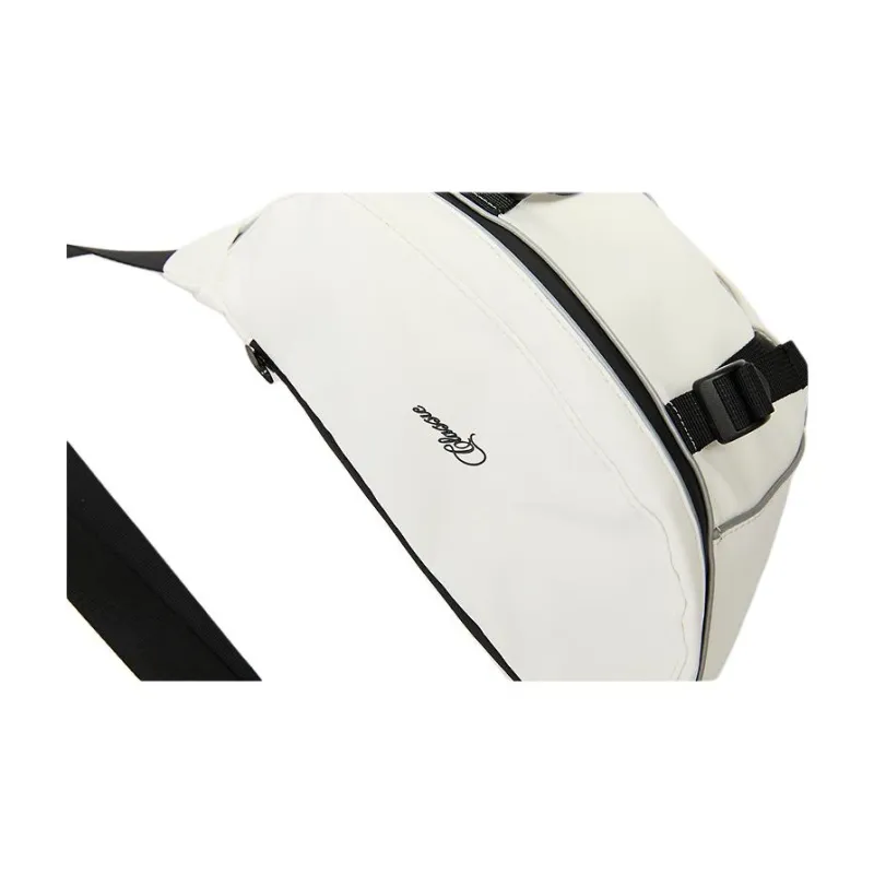 Three Blessings Fabric Sling Bag Medium Size Women's Red/Ivory White/Black-10