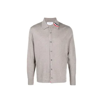 THOM BROWNE· Sweater Men's Taupe