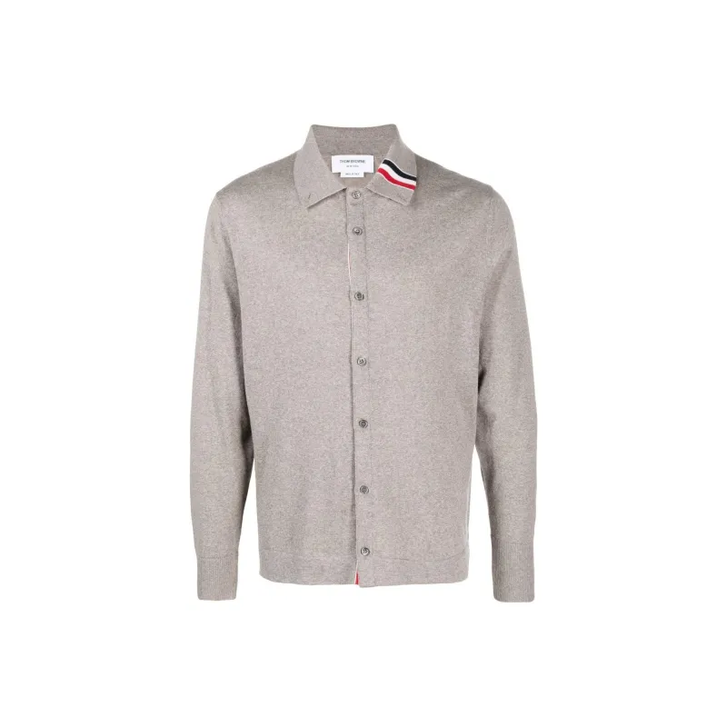 THOM BROWNE· Sweater Men's Taupe-0
