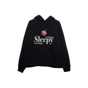 STAY UP LATE Sweatshirt Unisex Black