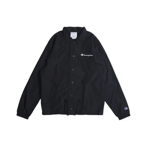 Champion Jackets Unisex Black