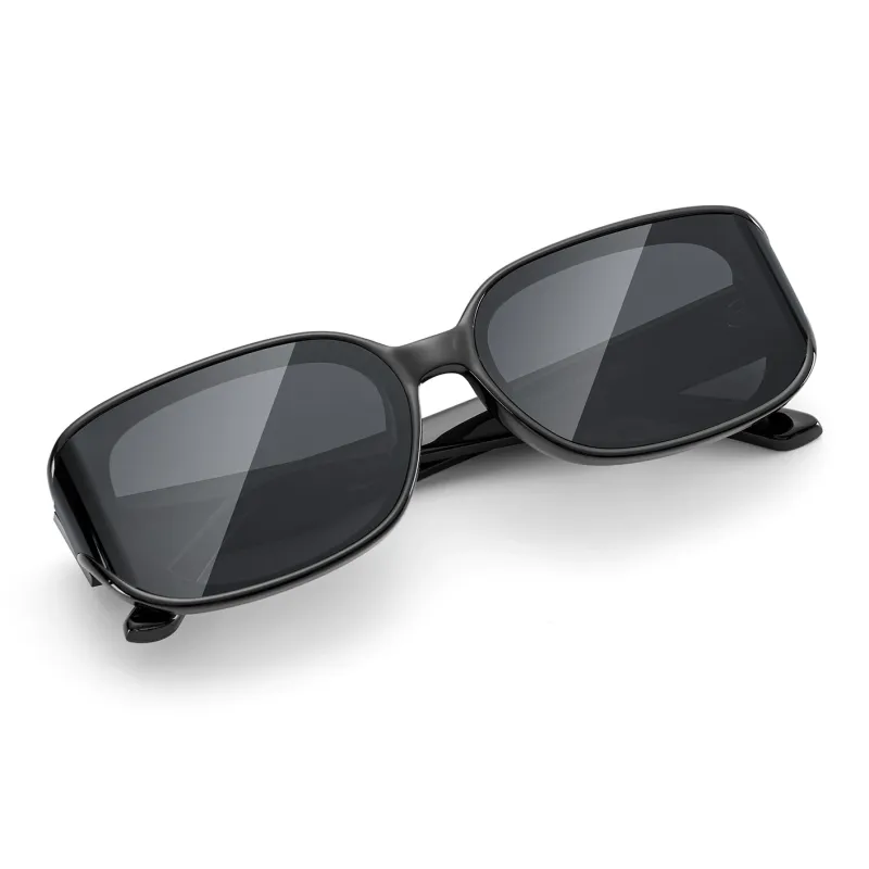 ENFANTIN TR/Memory Plastic Square Sunglasses Unisex-1