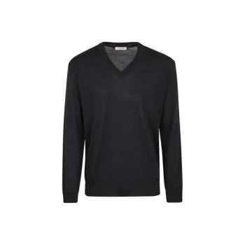 Valentino V Neck Long Sleeved Jumper