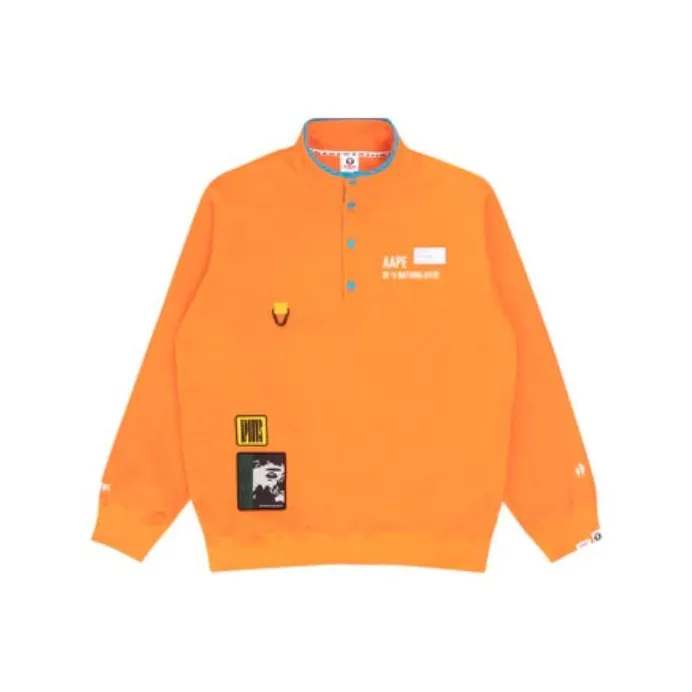 Aape Multiple Patches Fleece Sweatshirt-4
