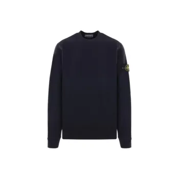 STONE ISLAND Logo Patch Crewneck Jumper