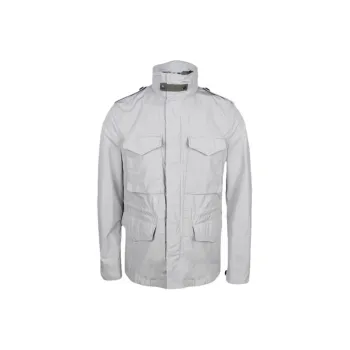 Burberry Jackets Coats Men's Silver Gray