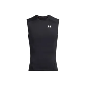 Under Armour HeatGear T Shirt Men's Black/White