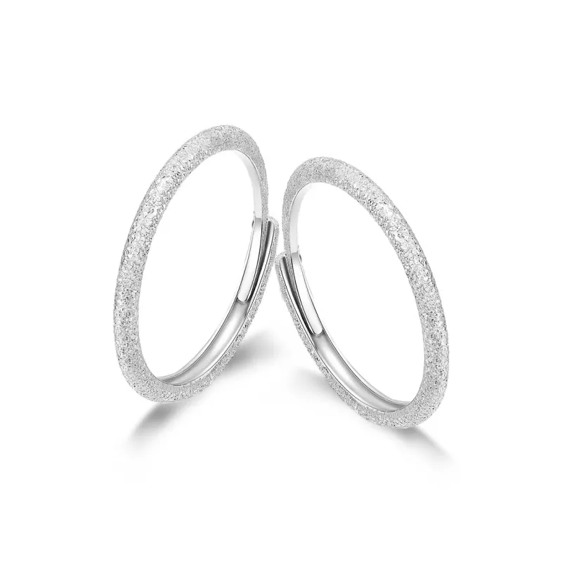 NUSQ Sterling Silver Rings Women's-5