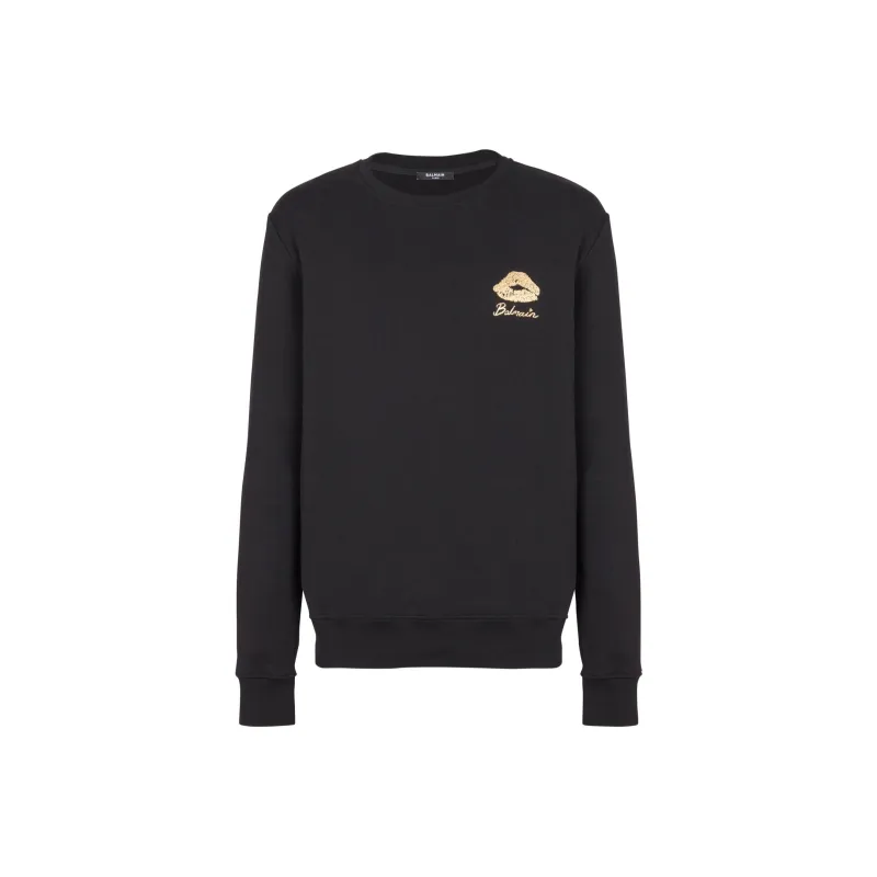 BALMAIN Kiss Printed Sweatshirt-0