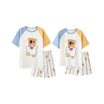 Qiao Ni Tong Unisex Pajama Sets