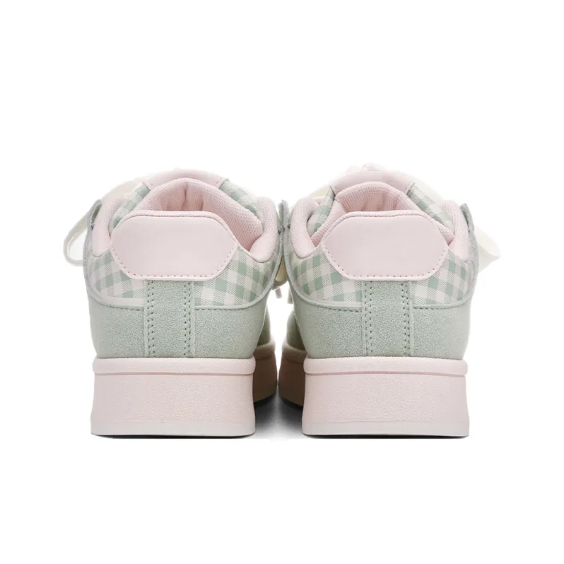 PIPI PURPLE Low Top Skateboard Shoes Women's Guava Pink-3