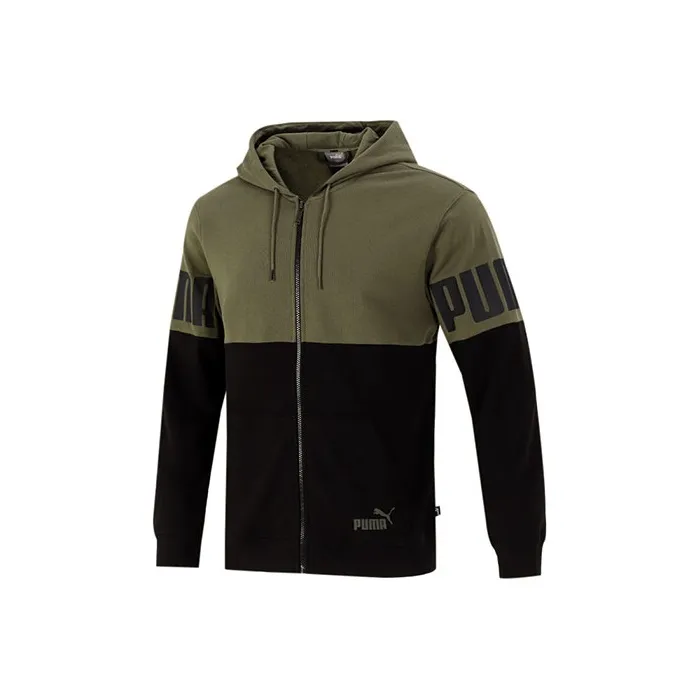 PUMA Jackets Men Green-0