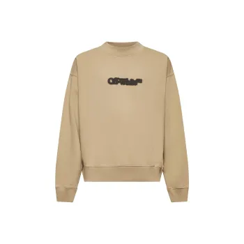 OFF WHITE Logo Printed Crewneck Sweatshirt