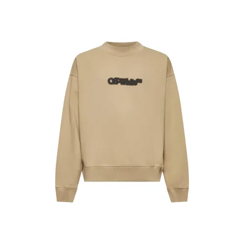 OFF WHITE Logo Printed Crewneck Sweatshirt
