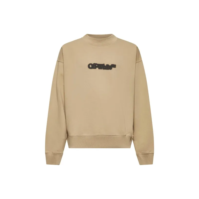 OFF WHITE Logo Printed Crewneck Sweatshirt-0