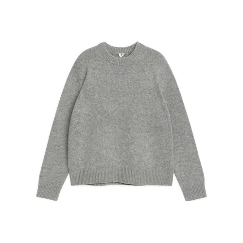 ARKET Sweaters Men Light Gray