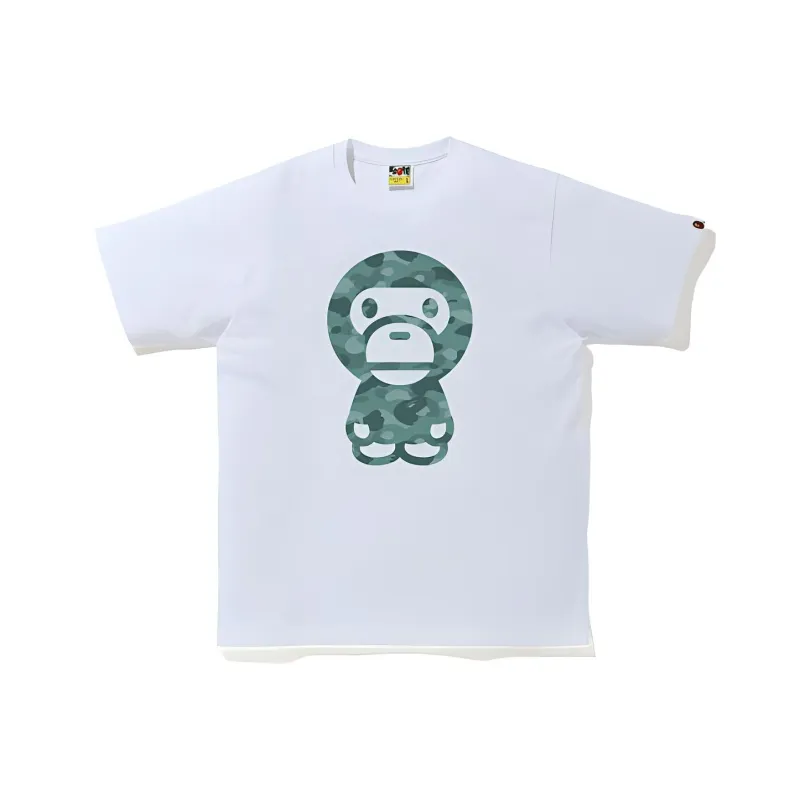 Bape Color Camo Big Baby Milo Tee-4