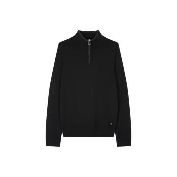 Paul Smith Merino Wool Half zip Sweater