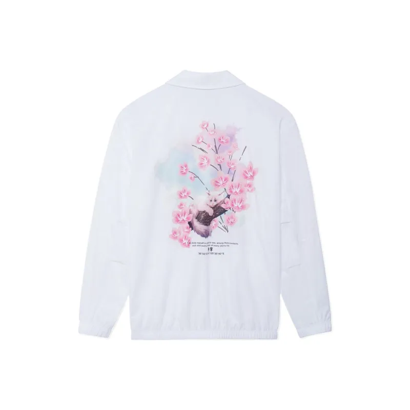 LiNing Sakura Jackets Unisex White-0