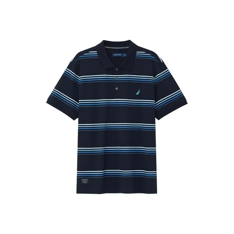 NAUTICA Polo Shirt Men's Navy Blue-0
