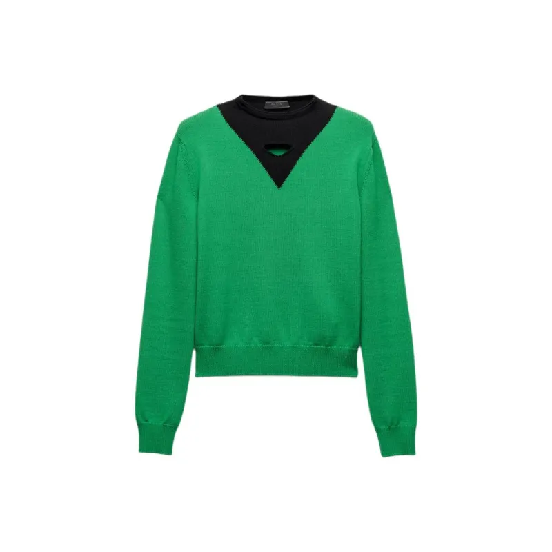 PRADA Sweaters Men Green-0