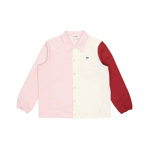 PUMA Jackets Men Pink