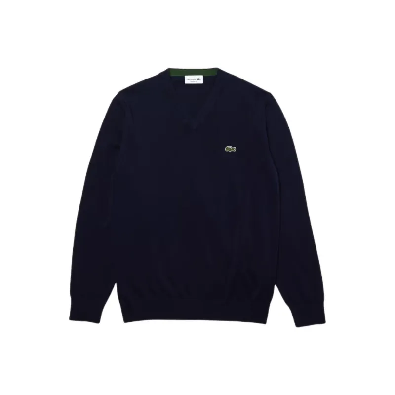 LACOSTE Crocodile patch Sweater-0