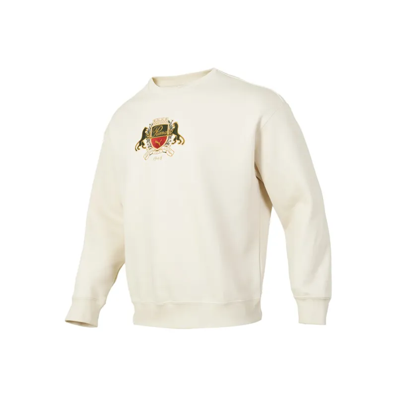 PUMA Sweatshirts Unisex Ecru-0