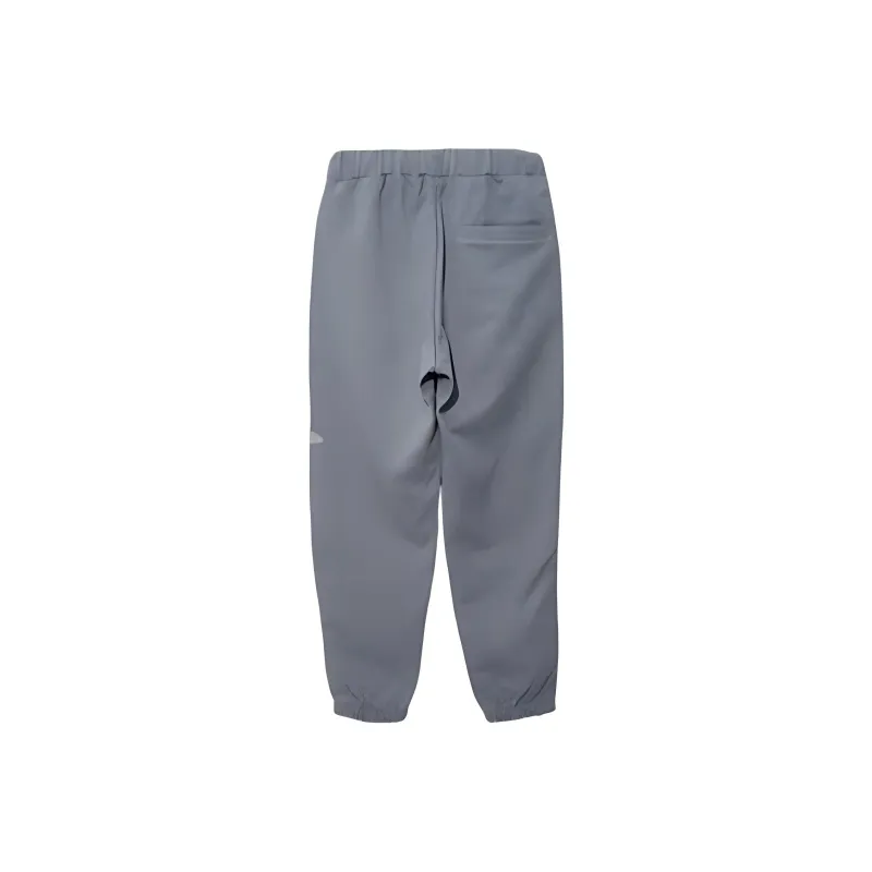 New Era Knitted Sports Pants Unisex Gray-1