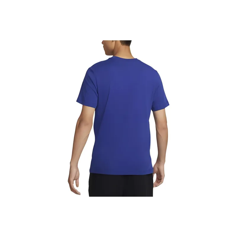 Nike T-Shirt Men's Dark Sapphire/University Gold-1