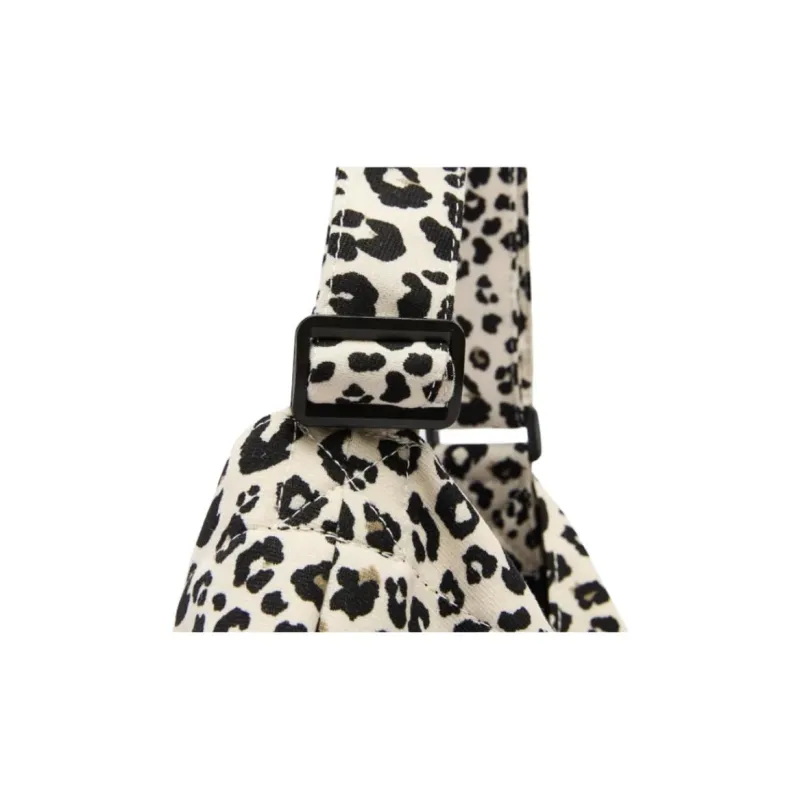 Three Blessings Fabric Shoulder Bag Medium Size Women's Multicolor-8