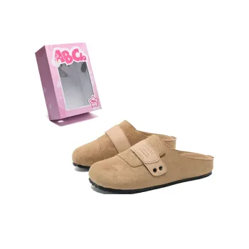 ABCIO Odor Resistant Abrasion Resistant Slip Resistant Closed Toe Slippers Women's
