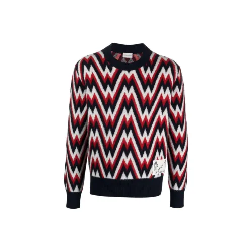 Moncler Sweater Men's Red Black