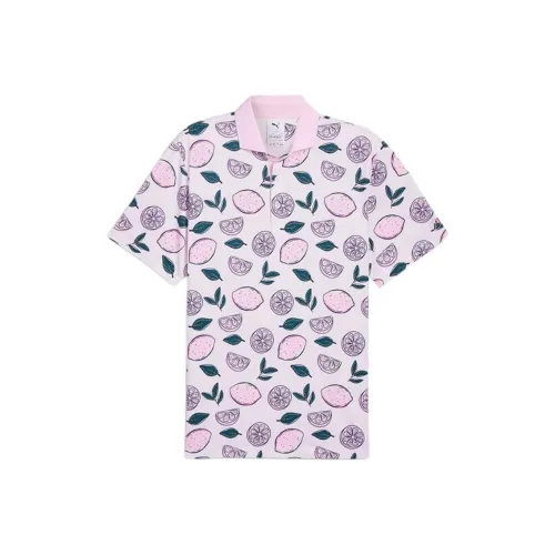 PUMA Golf Polo Shirt Unisex Pink