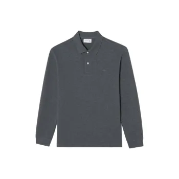LACOSTE Polo Shirt Men's Dark Gray