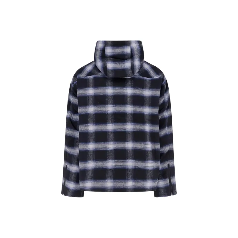 REPRESENT Checked Button Up Jacket-1