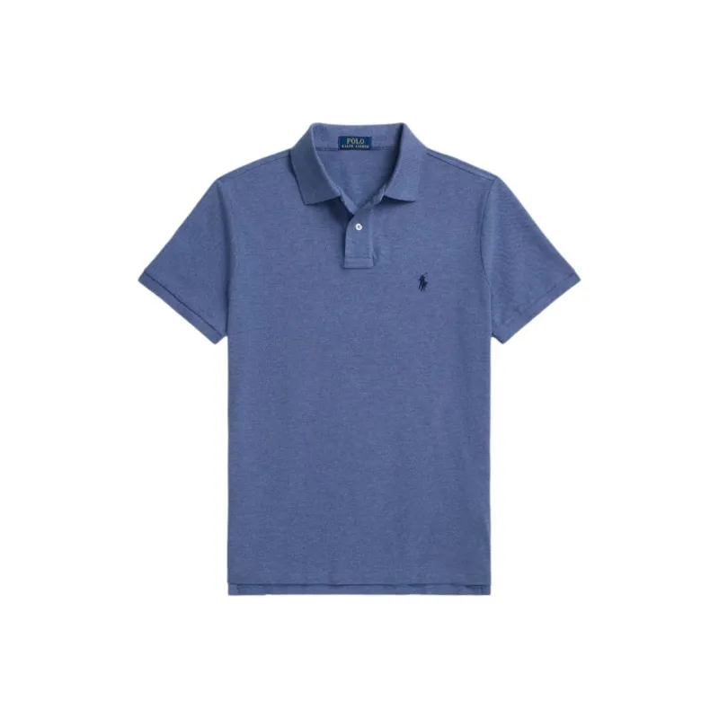 Polo Ralph Lauren FW24 Polo Shirt Men's Distressed Royal Blue-0