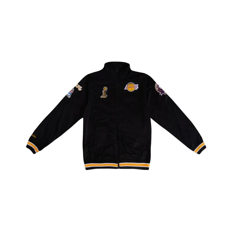 Mitchell Ness Jackets Unisex Black-0
